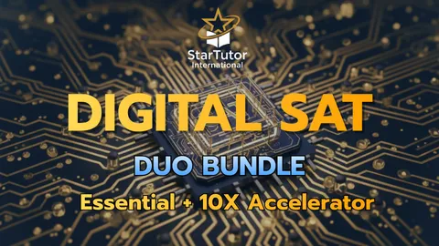 Digital SAT Math Duo Pack Essential + 10X Accelerator