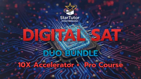 Digital SAT Math Duo Pack 10X Accelerator + Pro Course